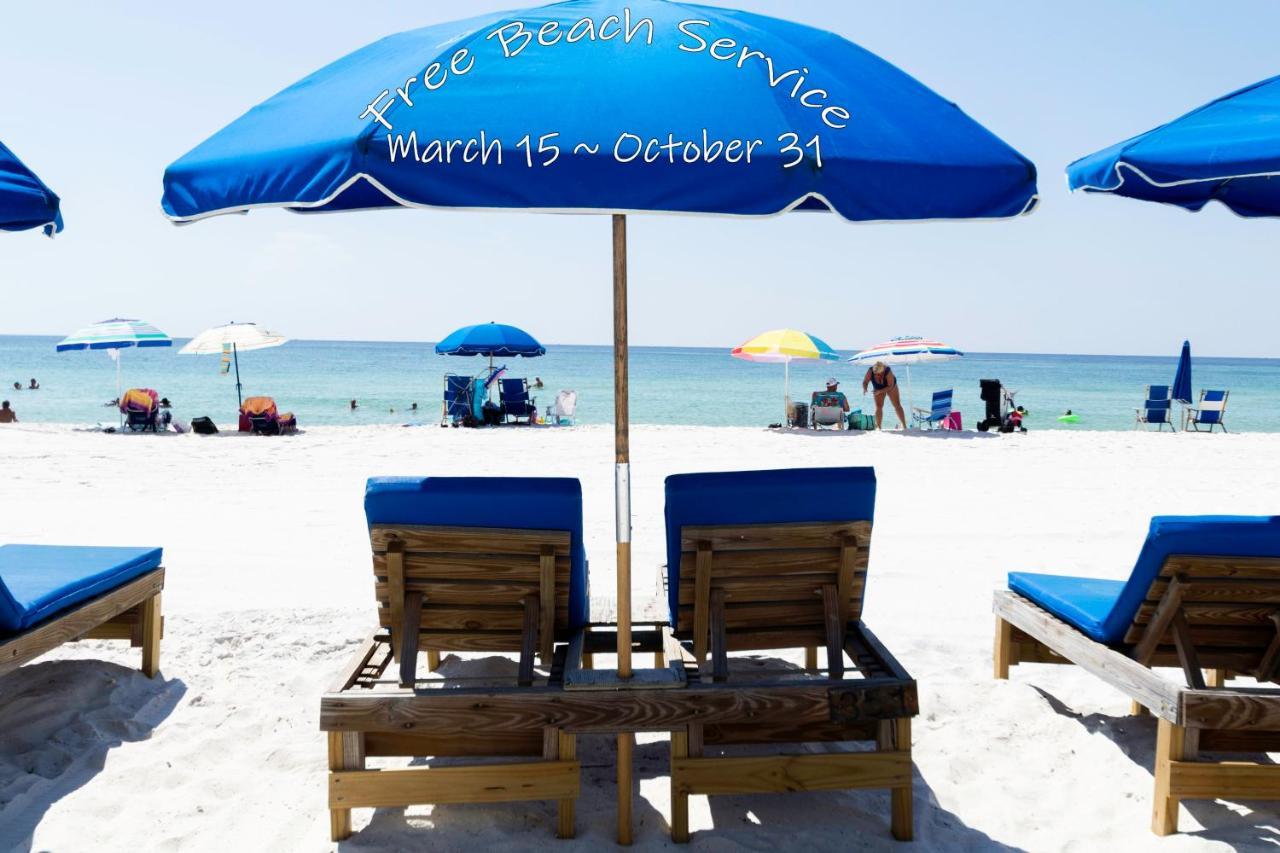Beachfront & Free Beach Service-Master On Gulf! Panama City Beach Εξωτερικό φωτογραφία